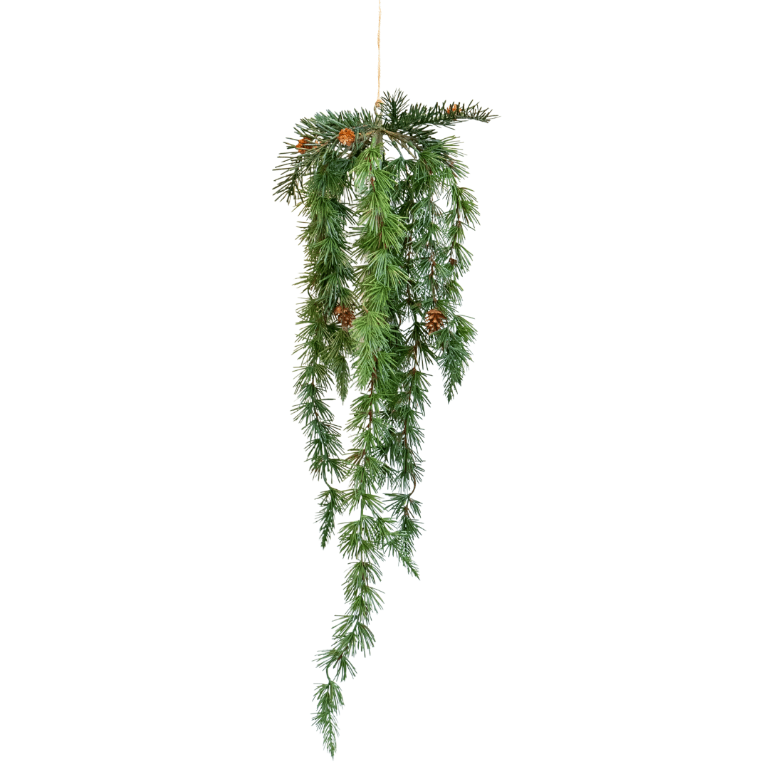 Hanging Artificial Pine With Cones image