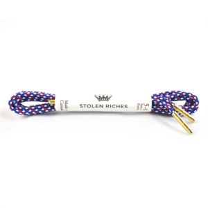 Corsica Red White and Blue Dress Shoelaces (27″) image