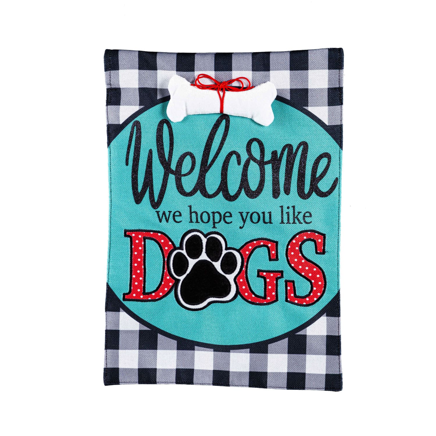 Hope You Like Dogs Garden Flag image