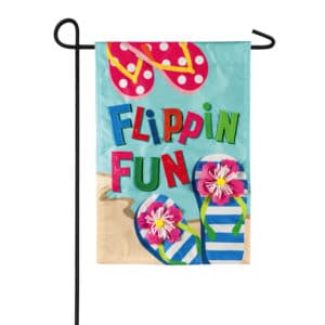 Flippin’ Fun Garden Flag image
