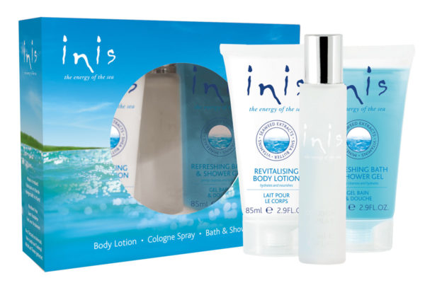 Inis Gift Sets available at Tin Lizzies located in Automobile Alley in Oklahoma City