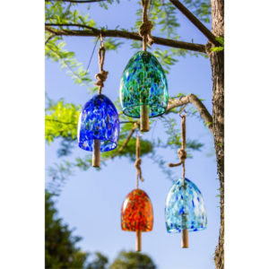 Art Glass Speckle Bell Chime image