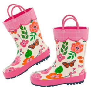Butterfly Garden Rain Boots image
