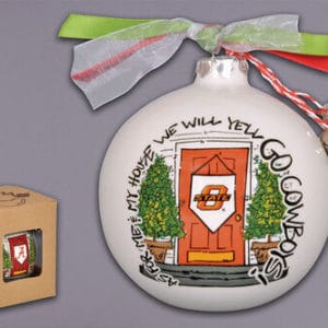Ornament:  Oklahoma State “My House” image
