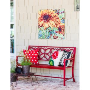 Red Butterfly Bench image