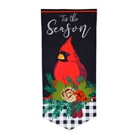 Tis the Season Cardinal Textile image