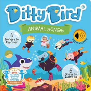 Ditty Bird Musical Book – Animal Songs image