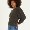 Yevena Sweater in Jet Black - Image 2