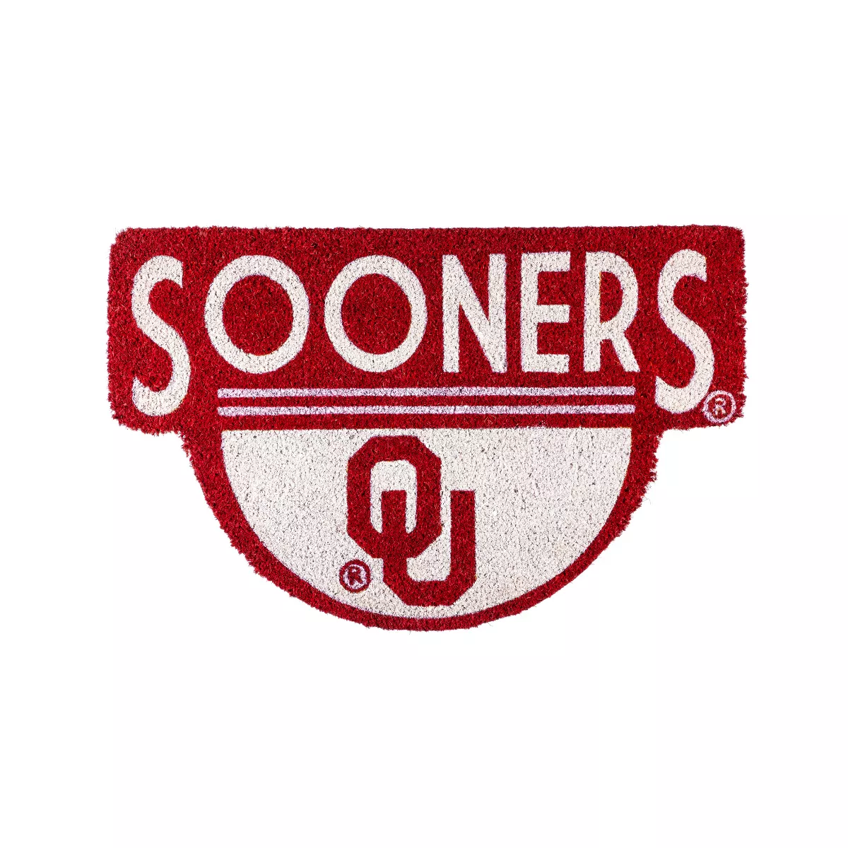 University of Oklahoma Shaped Coir Door Mat image