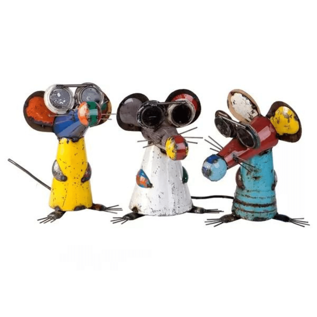 Three Blind Mice Metal Sculpture image