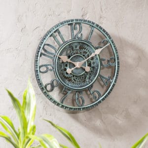 Outdoor Safe Decorative Resin Wall Clock image