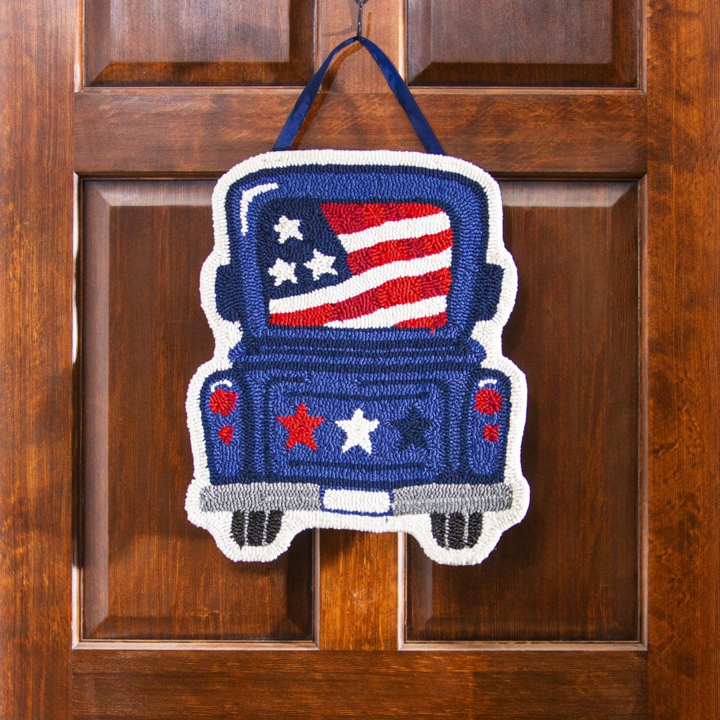 Patriotic American Flag Door or Wall Hanging Decor