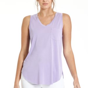 Esther Pocket Tank in Wisteria image