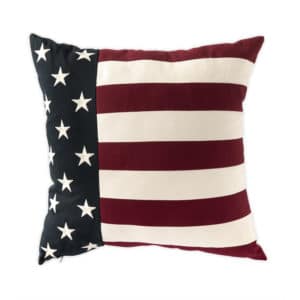 Indoor/Outdoor Patriotic Throw Pillow image
