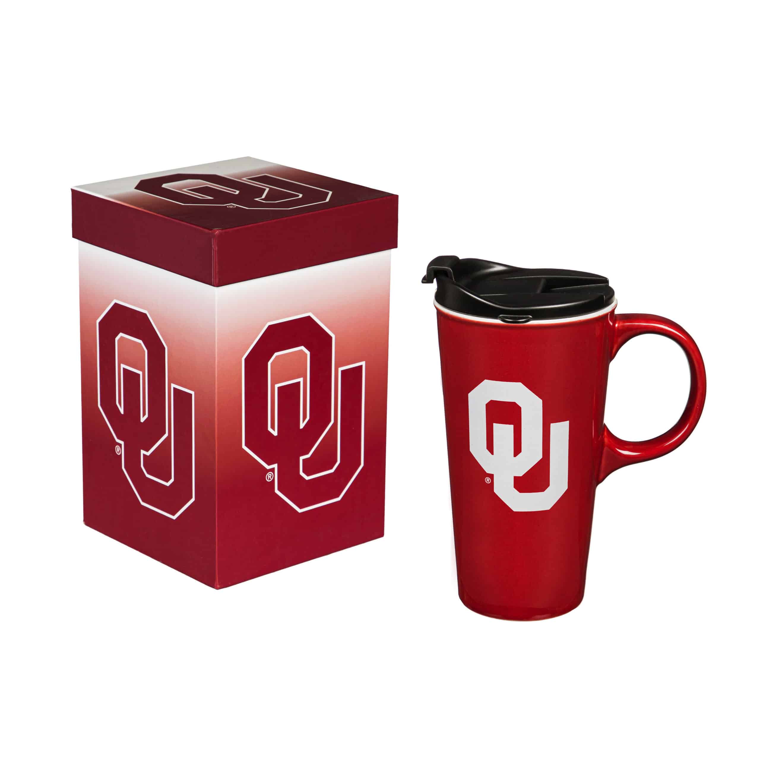 University of Oklahoma Boxed Travel Mug image