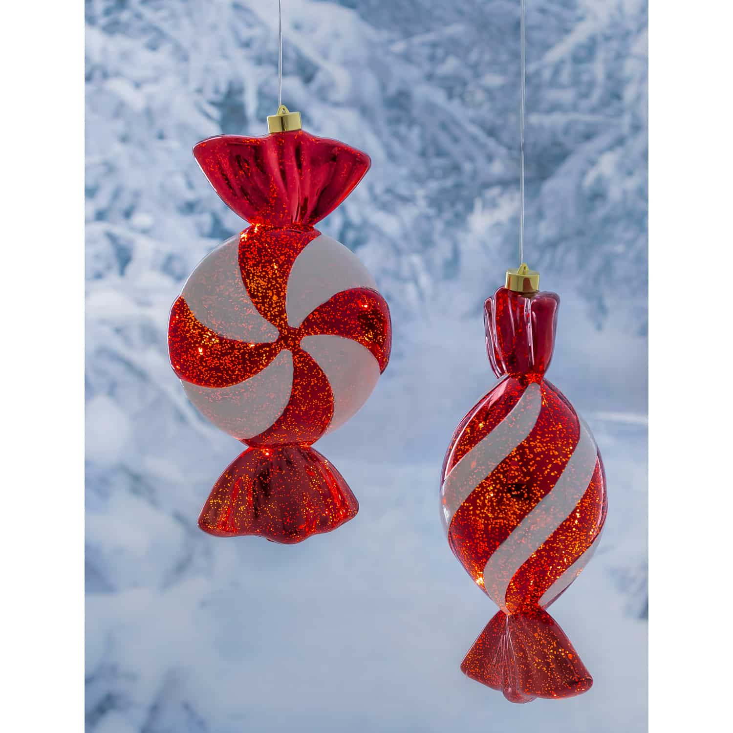 Light Up Candy Ornaments image