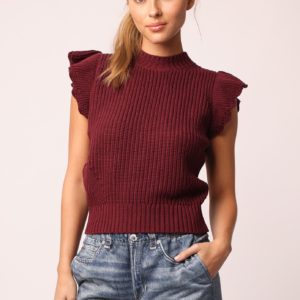 Steffi Sweater in Rhubarb image