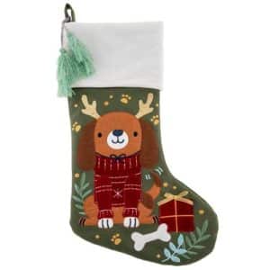 Reindeer Dog Christmas Stockings image