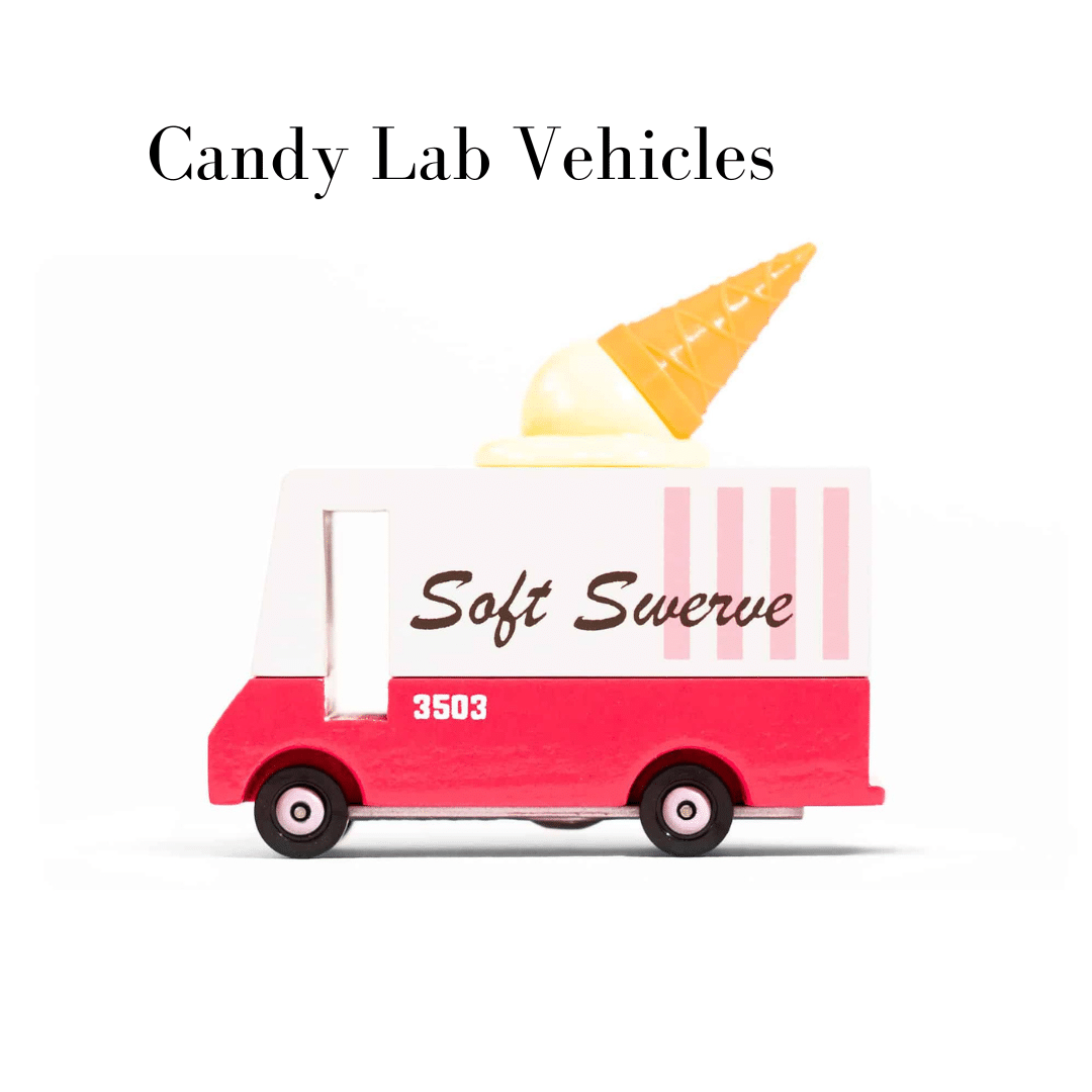 Vintage Ice Cream Van Food Truck Toy Car image