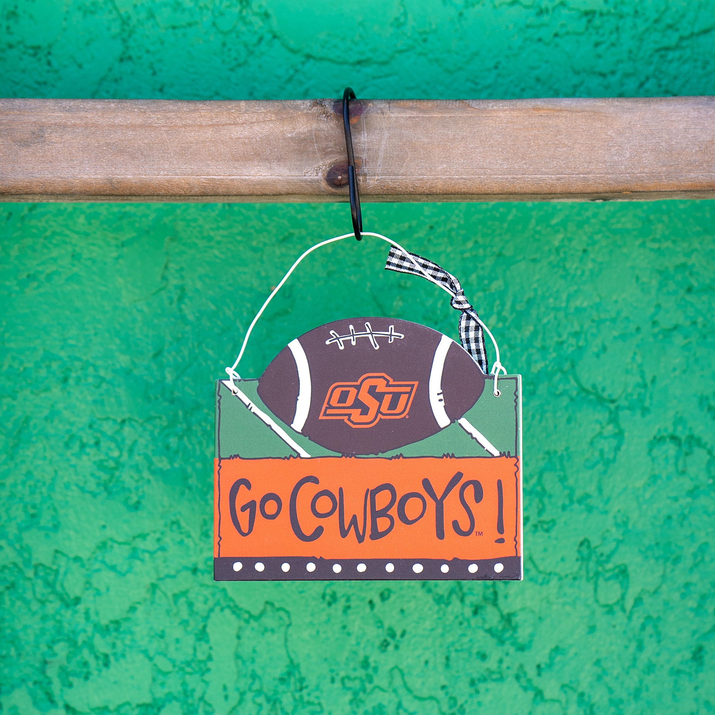 Oklahoma State Cowboys Football Ornament image