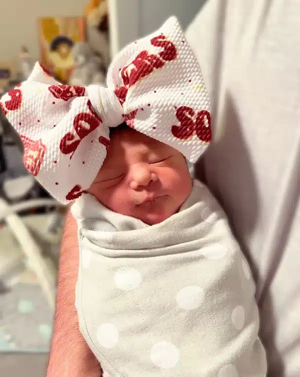 University of Oklahoma Sooners Baby Bow - Infant Gift