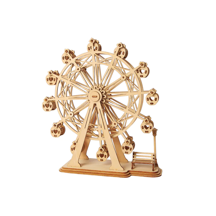 3D Modern Wooden Puzzle | Ferris Wheel image