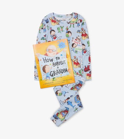 How To Babysit Grandpa Pajama and Book Set image