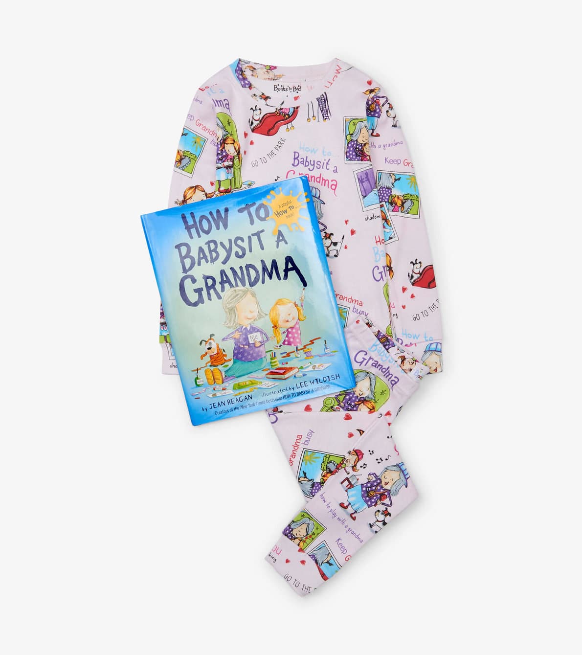 How To Babysit Grandma Pajama and Book Set image