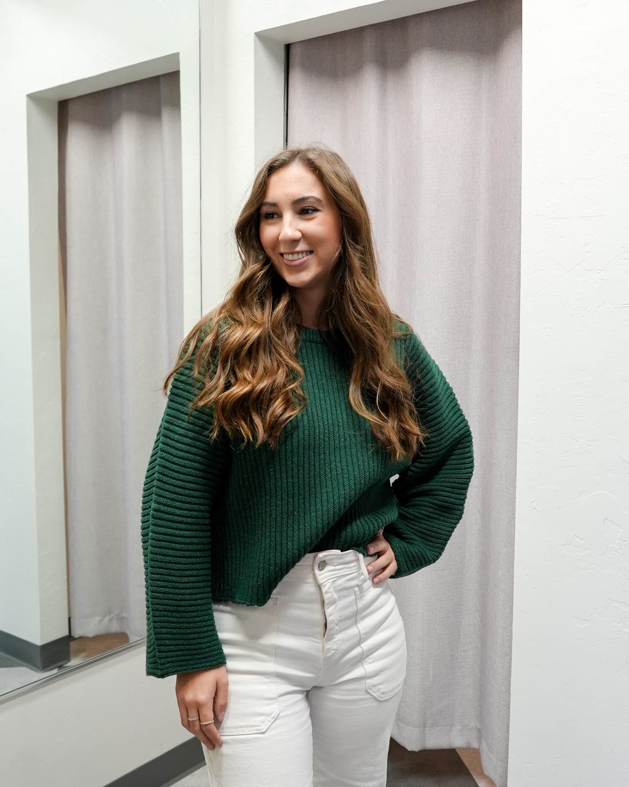 Parker in Green Sweater image
