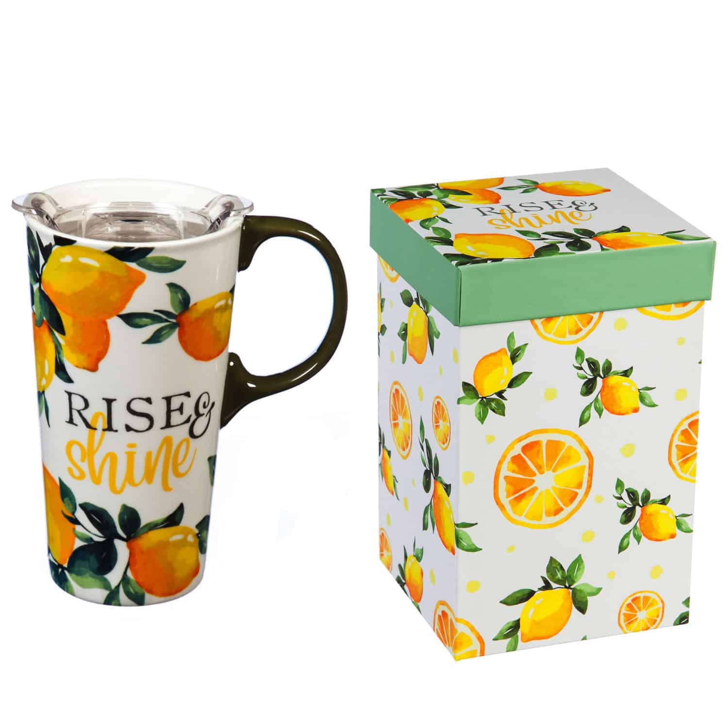 Ceramic Travel Mug: Lemon Drop image