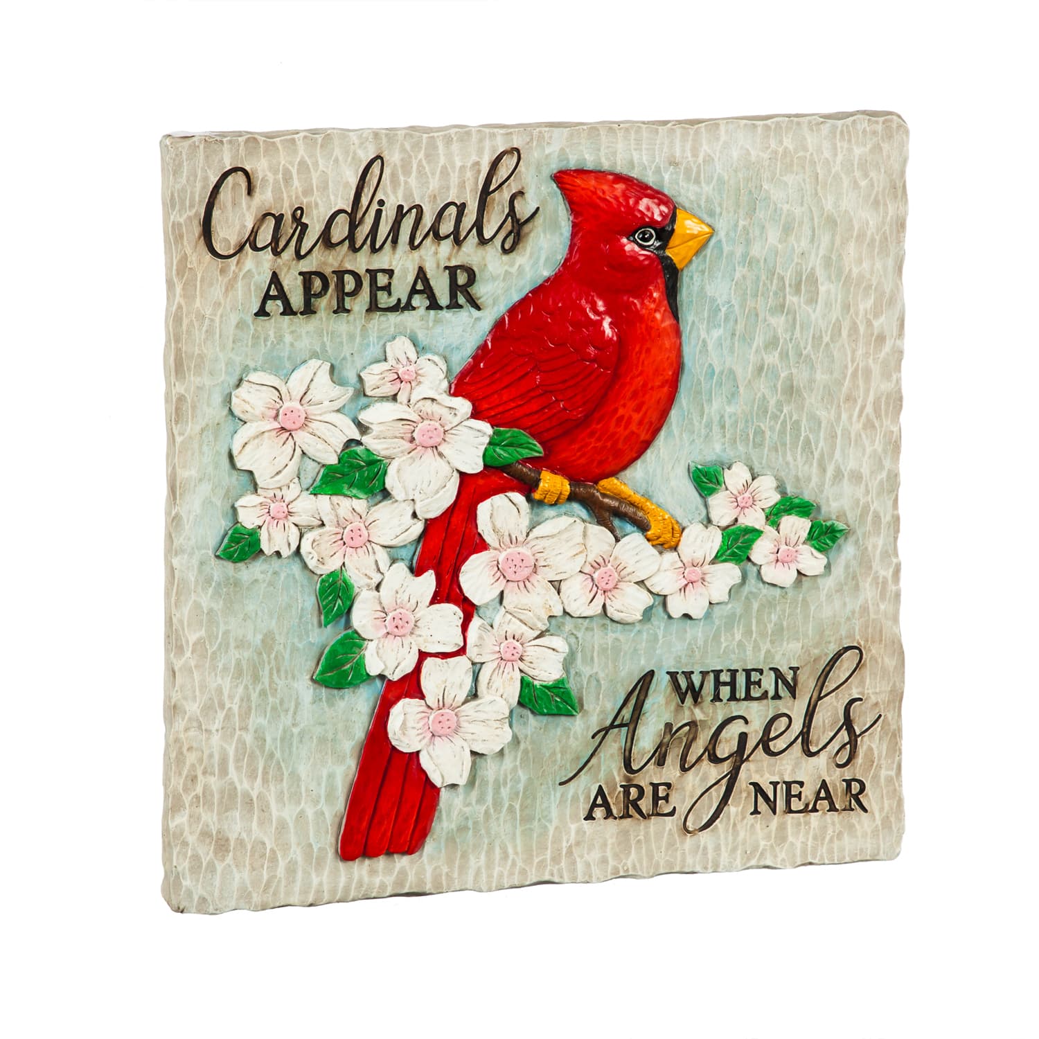 Garden Stone: Cardinals Appear when Angels are Near image