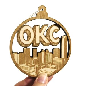 Oklahoma City Skyline Ornament image