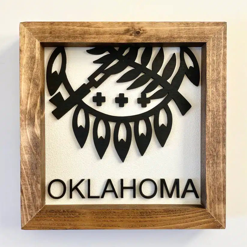 Oklahoma Shield Sign image