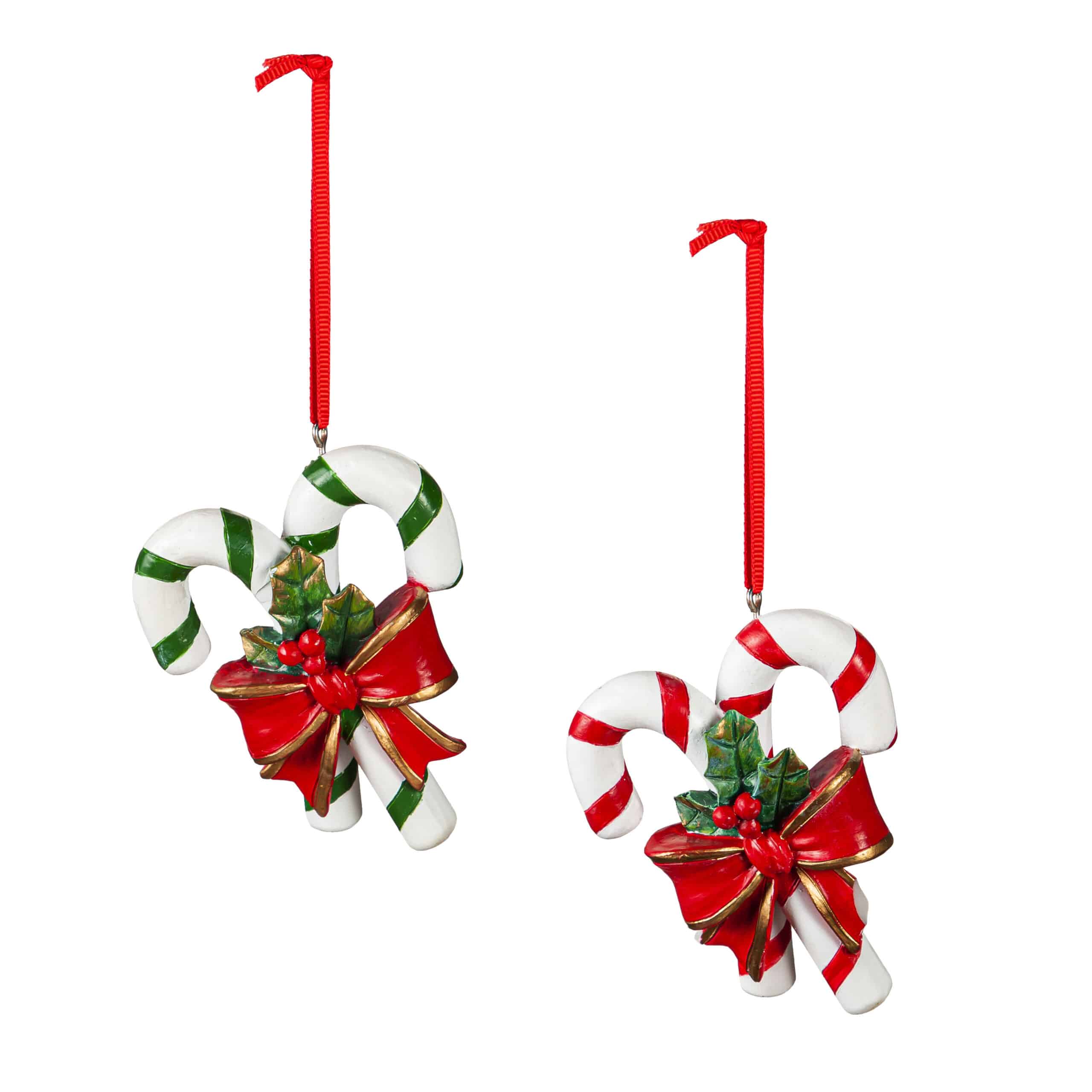 Candy Cane Ornament-Red image