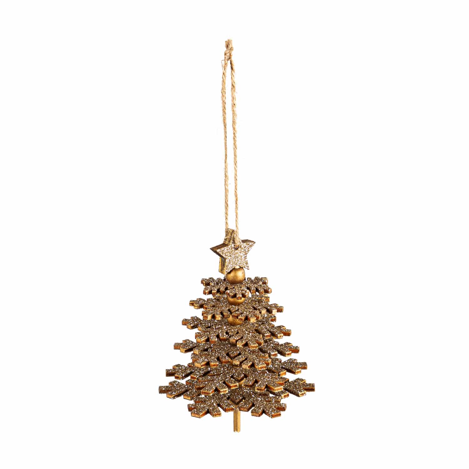 Wooden Christmas Tree Ornament image