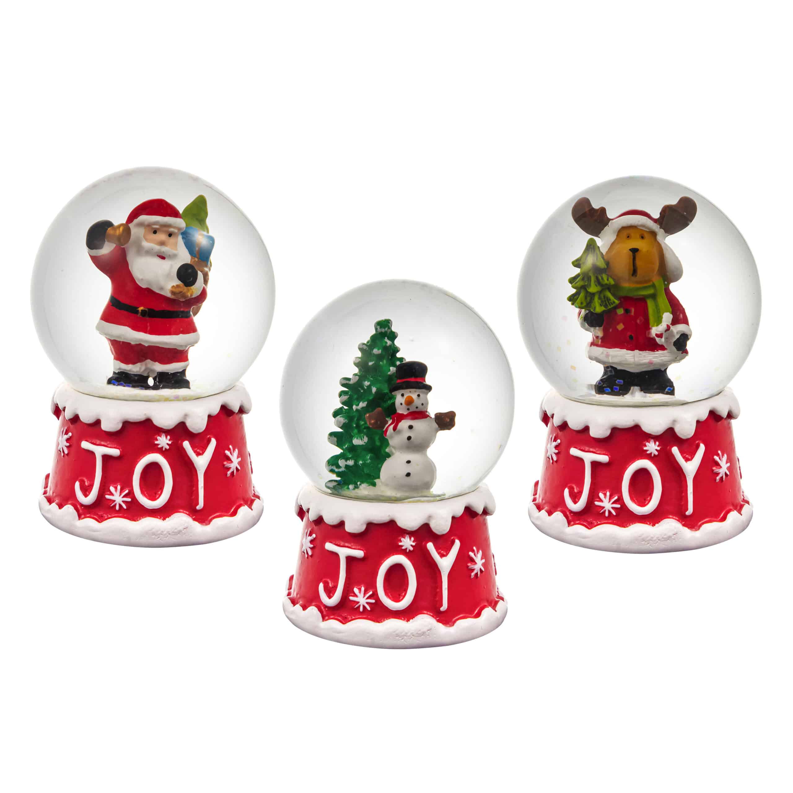 Reindeer “Joy” Mini LED Water Globe image