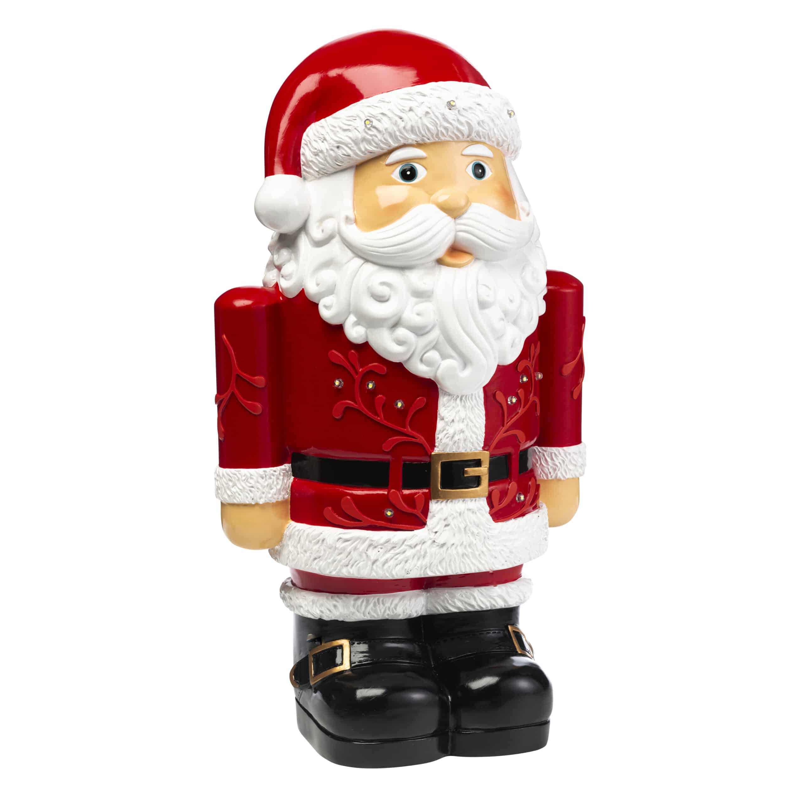 Lighted Santa Clause Shorty Statue image