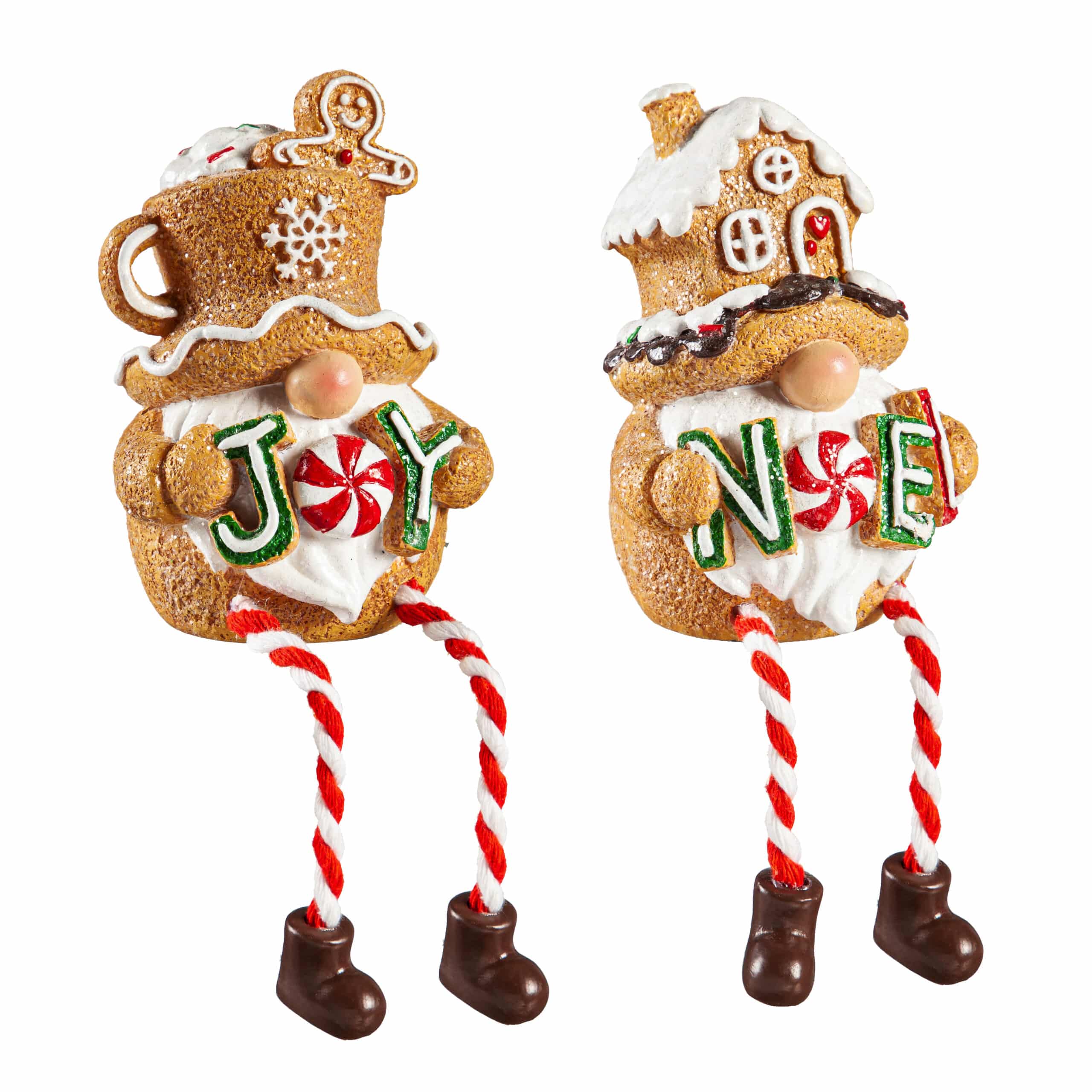 Gingerbread Gnome with Dangling Legs-Noel image