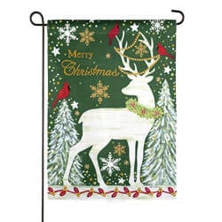 Merry Christmas Reindeer Garden Flag image