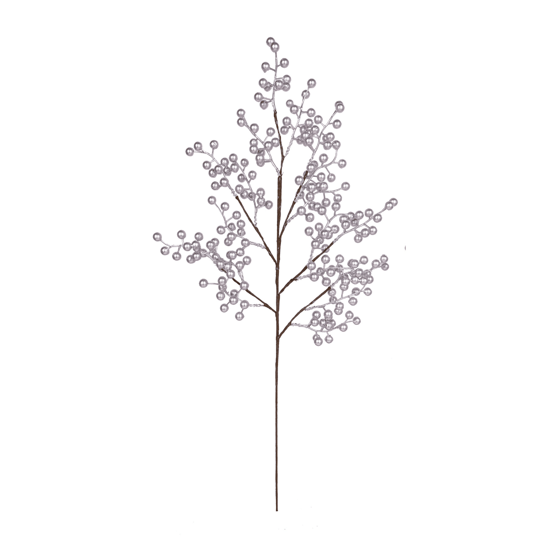 Berry Stems-Silver image