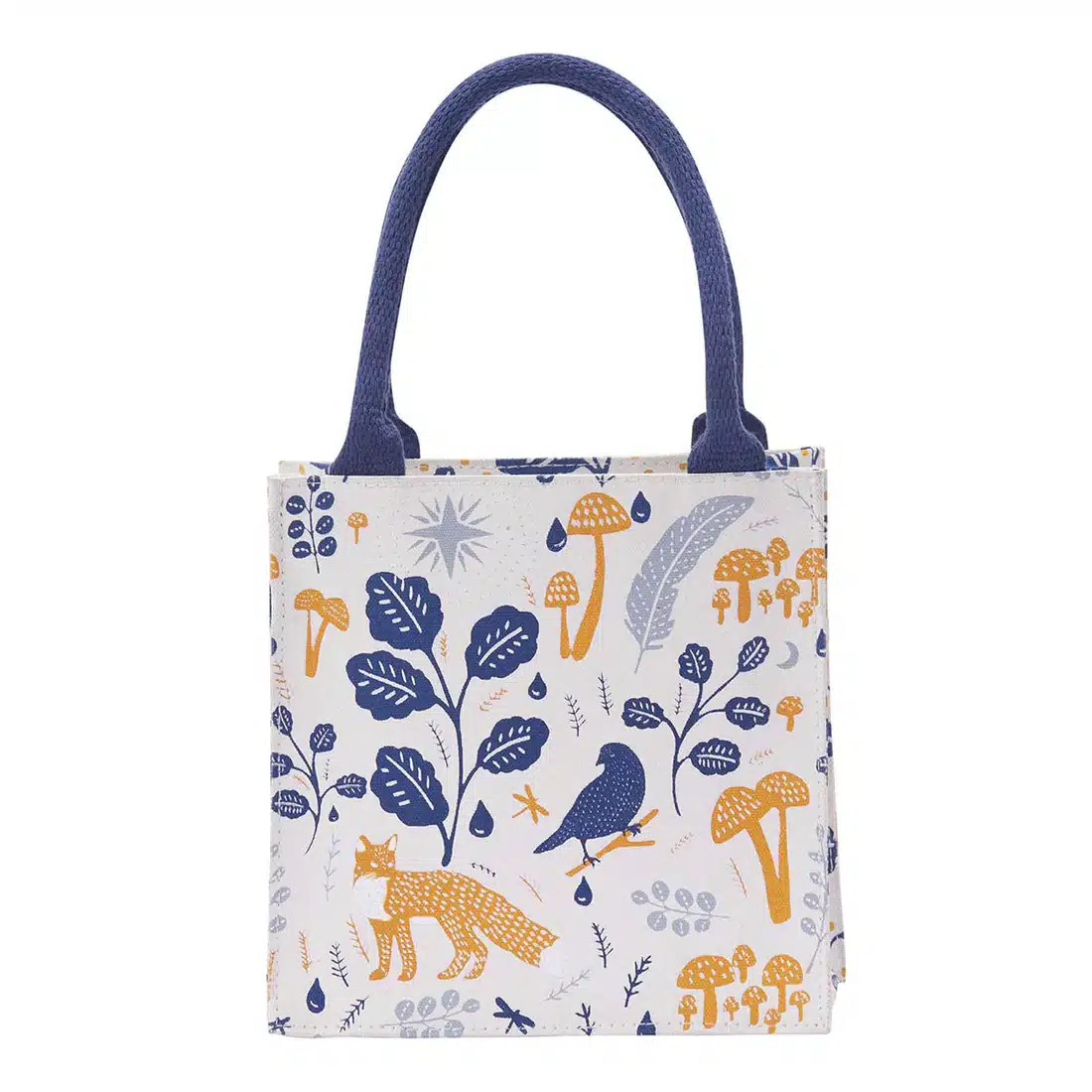 Gift Bag: Fox and Feathers Canvas Bag image