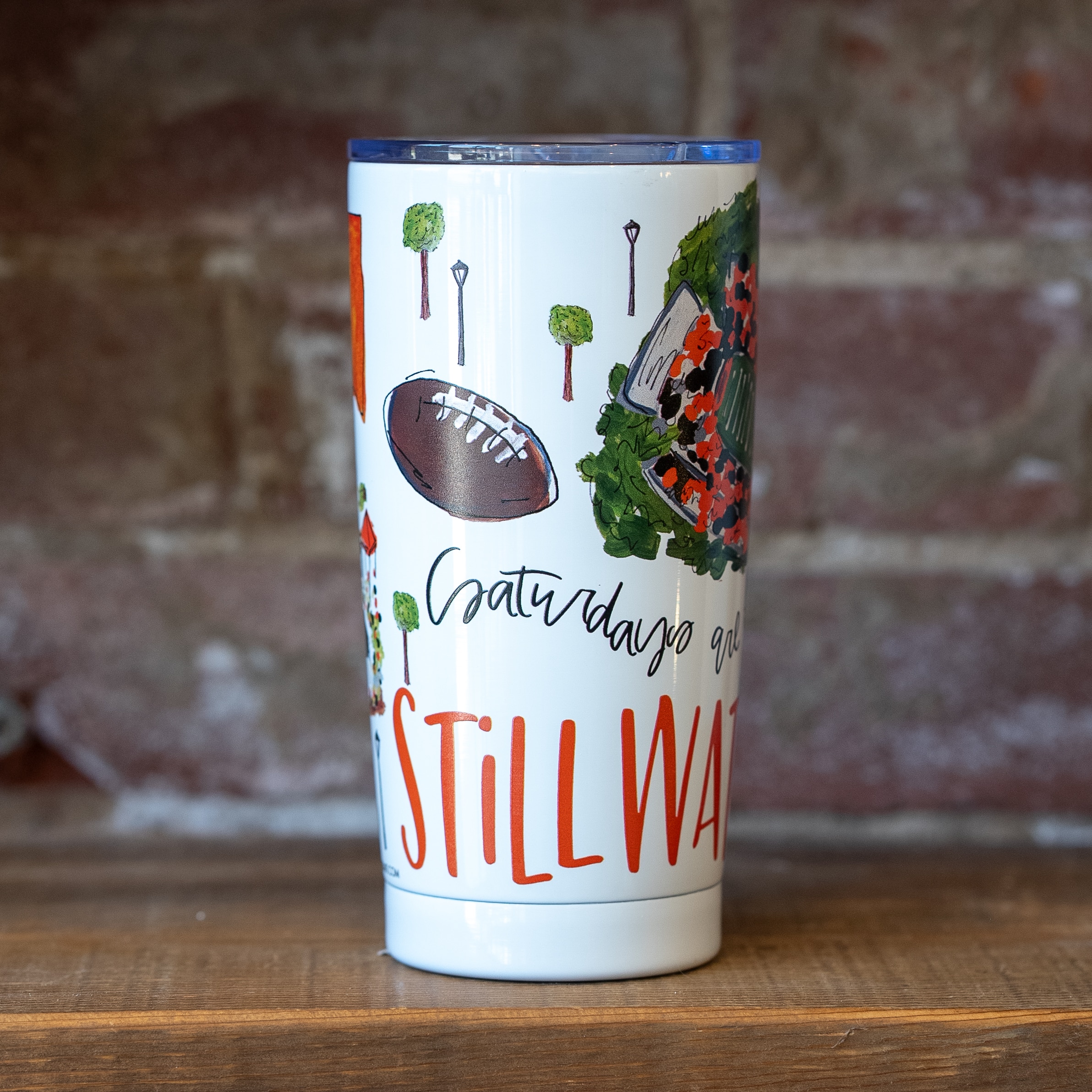 Oklahoma State University Football Tumbler, 20 oz image