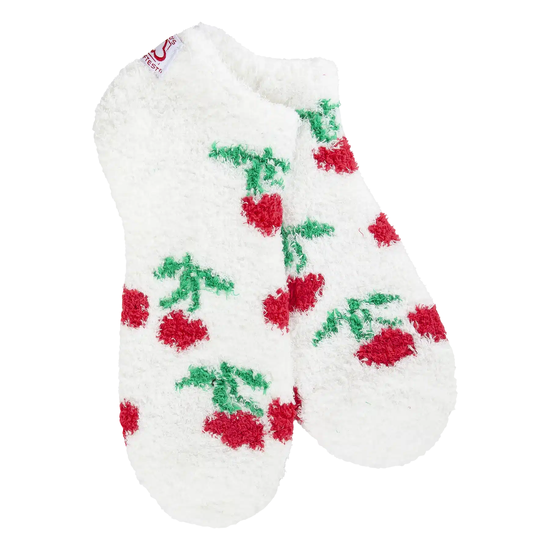 Cozy Low Footie Socks: Cherries image