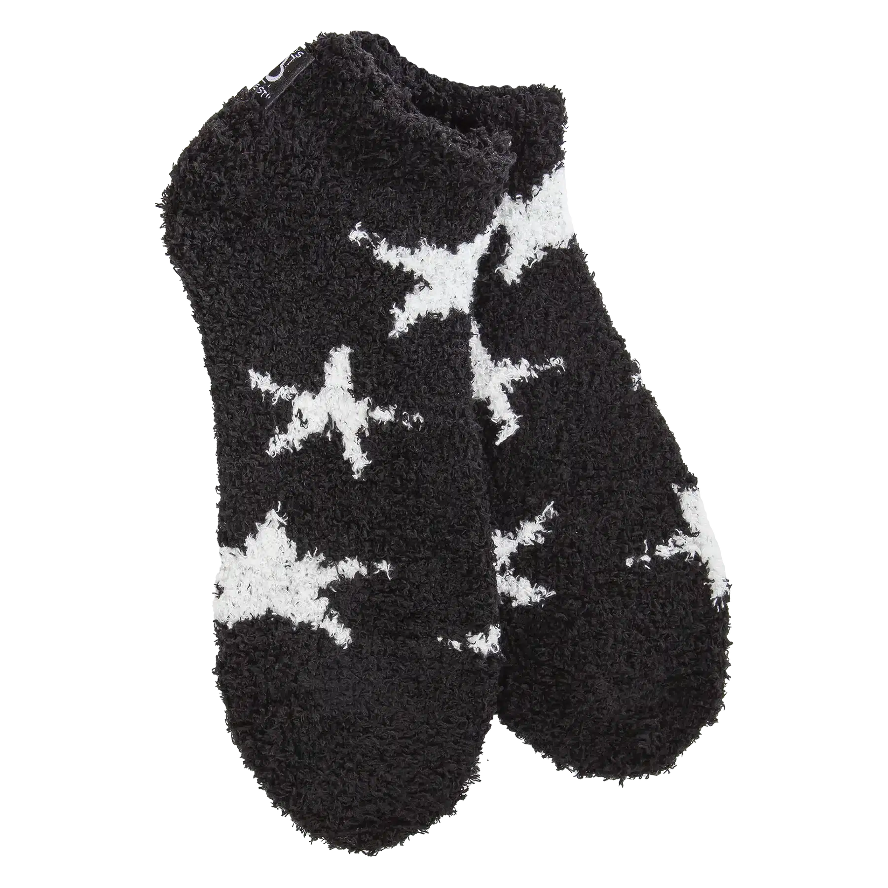 Cozy Low Footie Socks: Star Black image