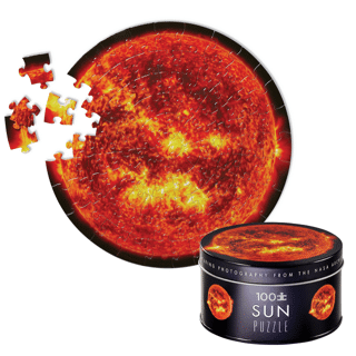 Tin Space Puzzle: Sun image