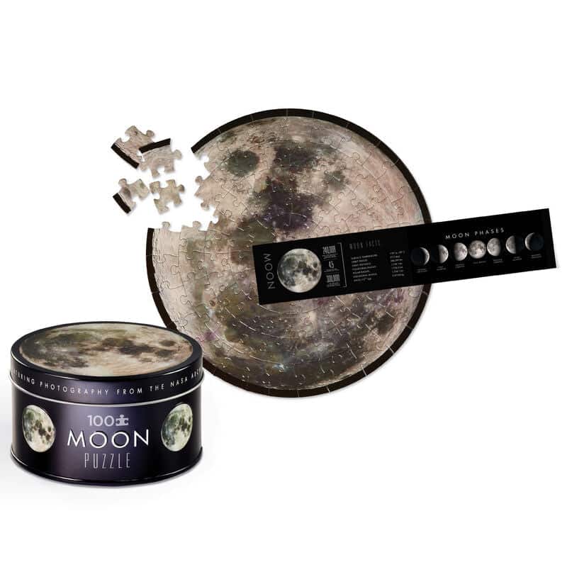 Tin Space Puzzle: Moon image