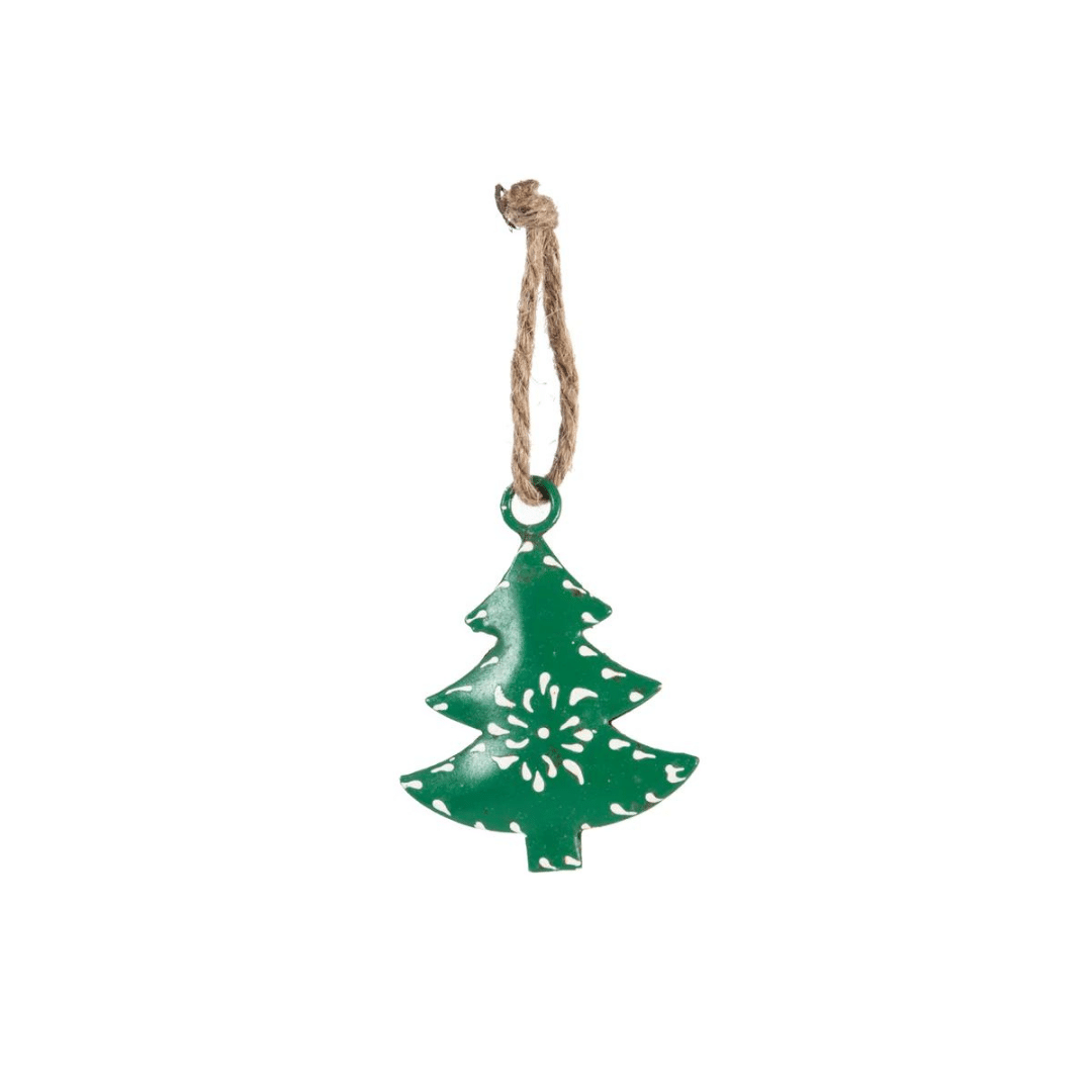 Mini Metal Ornament: Christmas Tree image