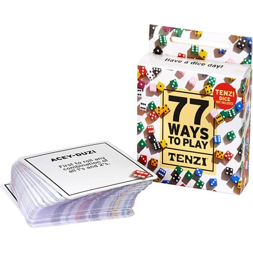77 Ways to Play Tenzi Cards image