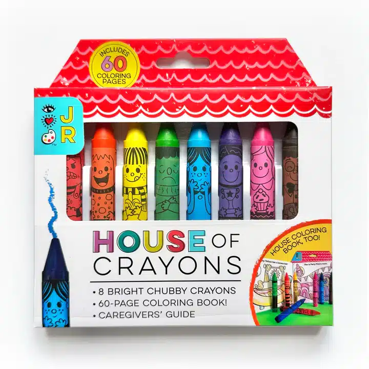 House of Crayons: Chubby Crayons with Coloring Book image