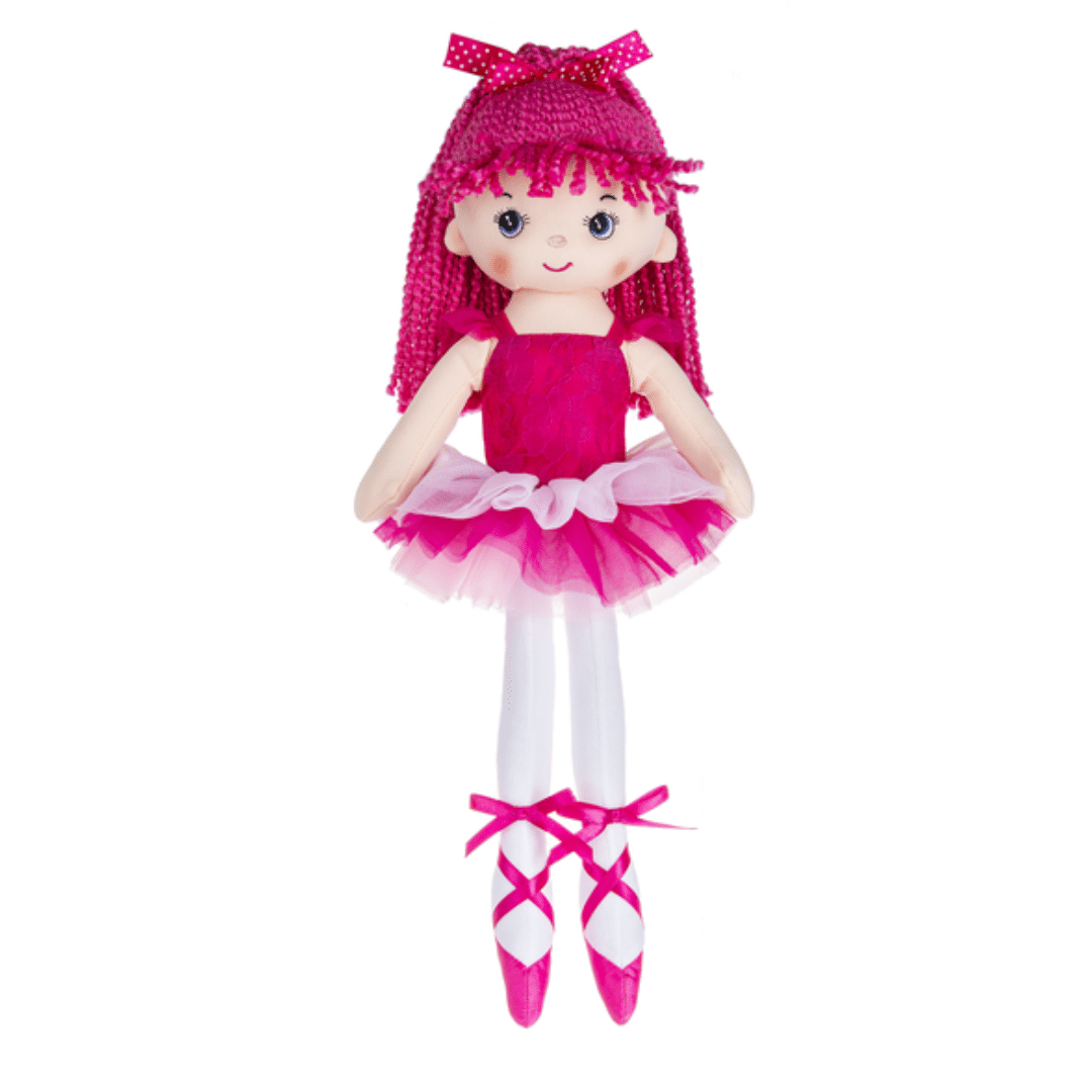 Clarabelle Ballerina Doll: Hot Pink image